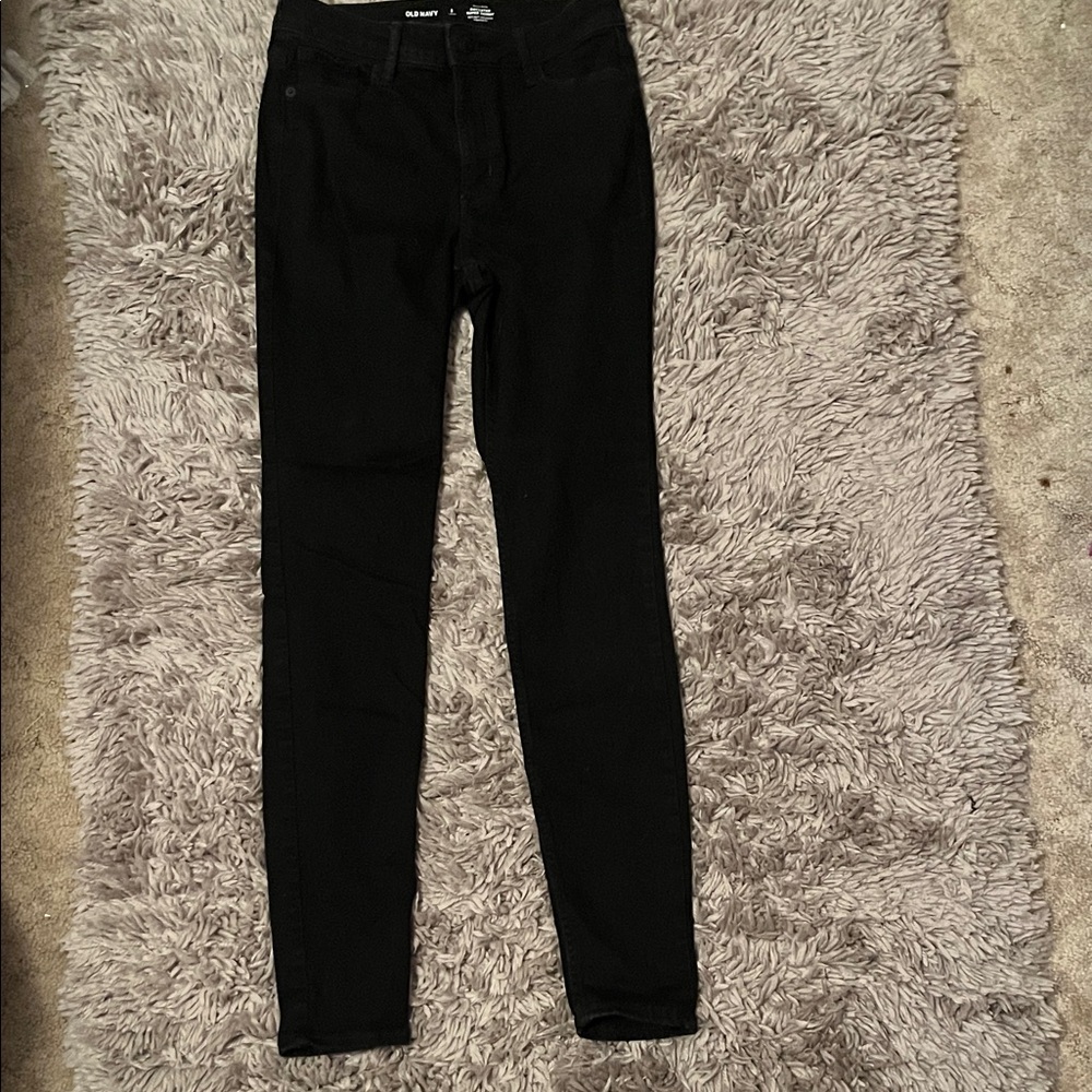 Old Navy Black Women’s 8 Skinny Jeans - Stretch Fit
